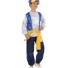 WIDMANN Déguisement Prince Arabe Enfant (chemise, Gilet, Pantalon, Ceinture, Turban)
