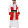 WIDMANN Déguisement Prince Arabe Homme (tunique Avec Gilet, Ceinture, Keffieh)