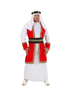 WIDMANN Déguisement Prince Arabe Homme (tunique Avec Gilet, Ceinture, Keffieh)