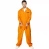 Smiffys Déguisement Prisonnier Orange Homme (combinaison)