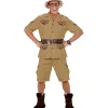WIDMANN Déguisement Safari Jungle Homme (chemise, Shorts, Ceinture)