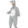 WIDMANN Déguisement Souris Enfant (combinaison à Capuche/masque)