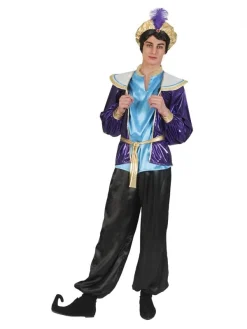 Déguisement Sultan Arabe Adulte Avec Coiffe