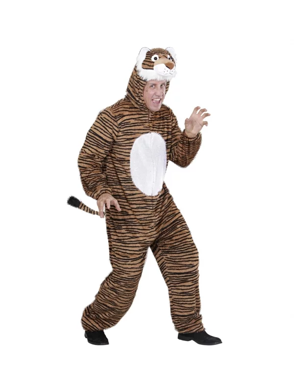 WIDMANN DĂ©guisement Tigre, Adulte Marron Et Noir â Image 3