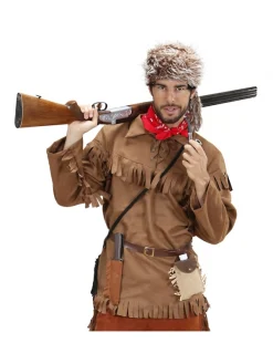 WIDMANN Déguisement Trapper Davy Crockett Avec Chapeau