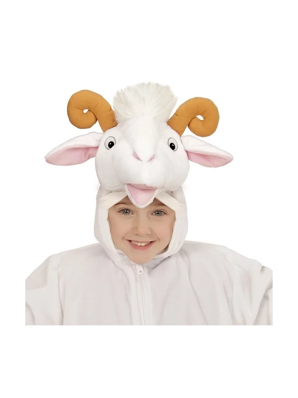 WIDMANN Déguisement Veste Peluche à Capuche Avec Tête D'agneau – Image 2