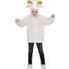 WIDMANN Déguisement Veste Peluche à Capuche Avec Tête D'agneau