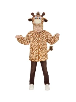 WIDMANN DĂ©guisement Veste Peluche Ă Capuche Avec TĂȘte De Girafe