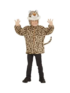 WIDMANN DĂ©guisement Veste Peluche Ă Capuche Avec TĂȘte De LĂ©opard