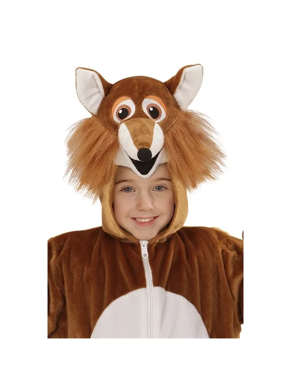 WIDMANN Déguisement Veste Peluche à Capuche Avec Tête De Lion – Image 2