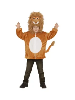 WIDMANN DĂ©guisement Veste Peluche Ă Capuche Avec TĂȘte De Lion