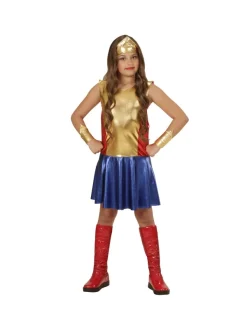 WIDMANN Déguisement Wonder Girl (robe, Bandeau, Manchettes)