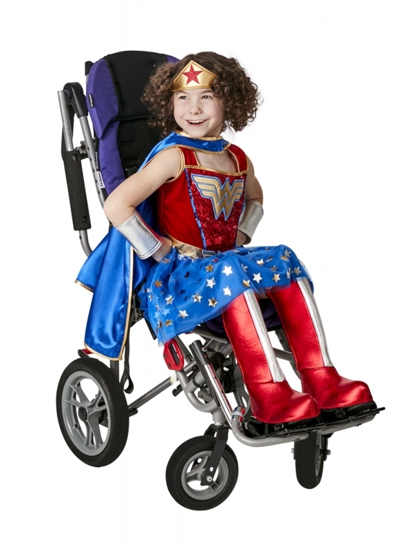 Déguisement Wonder Woman Fille Adapté PMR – Image 2