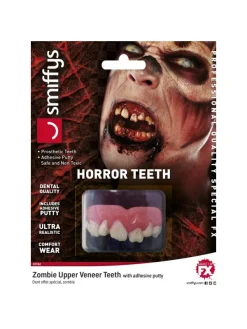 Smiffys Dentier Zombie Avec Fixation FX