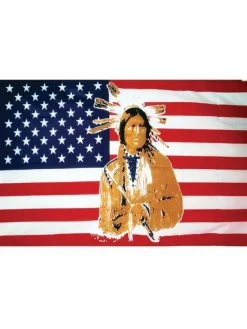 ESPA - Funny Fashion Drapeau Natif USA 90x150cm