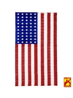 WIDMANN Drapeau USA En Papier 68 X 122 Cm, Ignifugé
