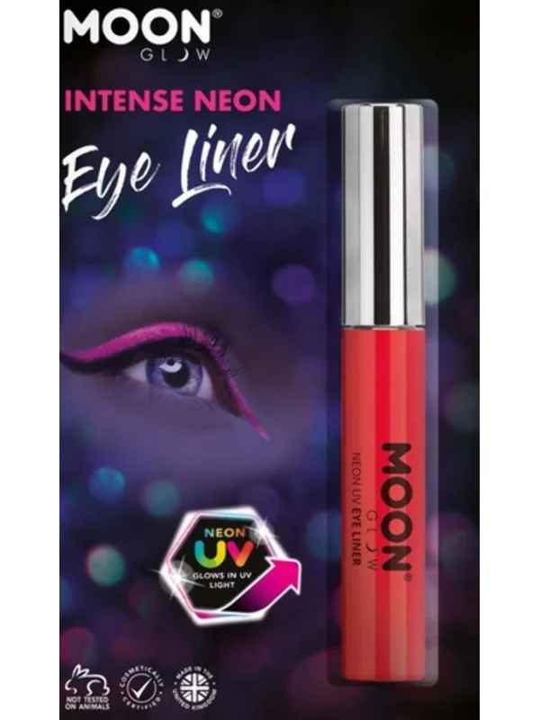 Smiffys Eye Liner Rouge UV Néon - Cosmic Moon