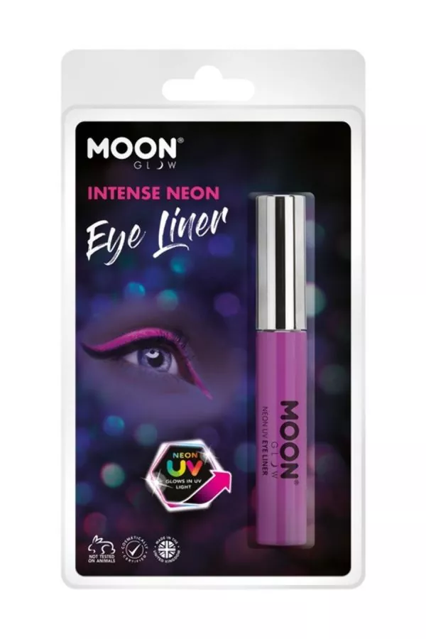 Smiffys Eye-Liner UV Néon Violet Intense - Moon Glow – Image 3