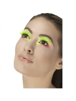 Smiffys Faux Cils Vert Fluo