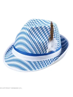 WIDMANN Feutre Drapeau Bavarois Avec Plume