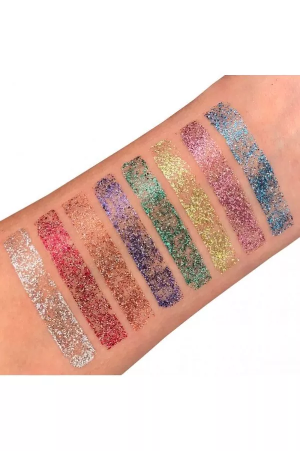 Smiffys Gloss Holographique Rose Foncé Moon Glitter - 15 Ml – Image 3