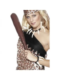 Smiffys Kit De Bijoux De Femme Et Homme Des Cavernes