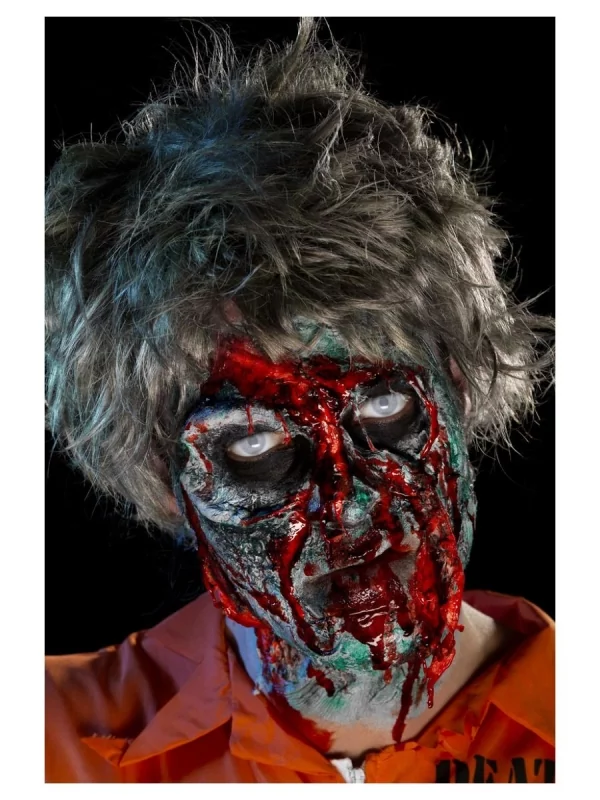 Smiffys Kit De Latex Liquide Zombie, Multicolore (4 Pots De Maquillage, 4 Applicateurs Et 4 éponge) – Image 11