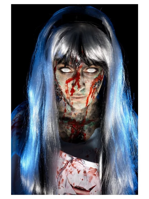 Smiffys Kit De Latex Liquide Zombie, Multicolore (4 Pots De Maquillage, 4 Applicateurs Et 4 éponge) – Image 6