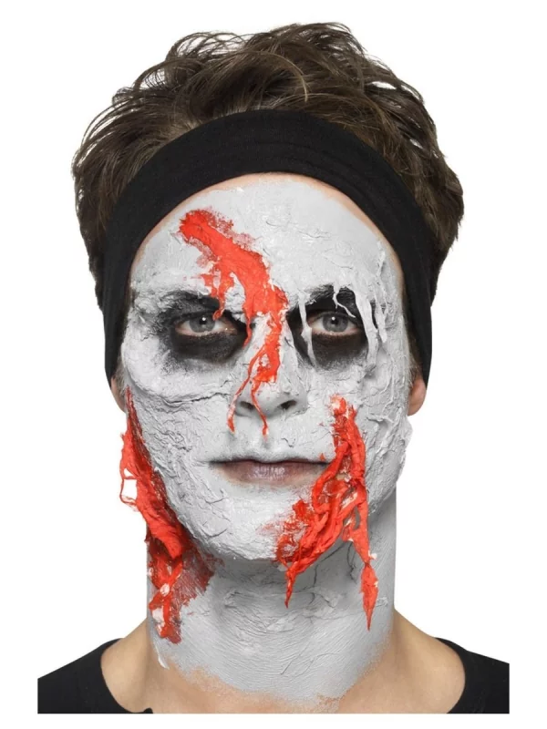 Smiffys Kit De Latex Liquide Zombie, Multicolore (4 Pots De Maquillage, 4 Applicateurs Et 4 éponge) – Image 9