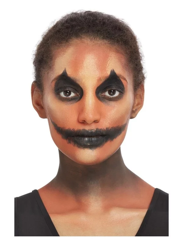 Smiffys Kit Maquillage Citrouille, Aqua (feuilles Pour Les Cheveux, Maquillage Visage Et Paillettes) â Image 4