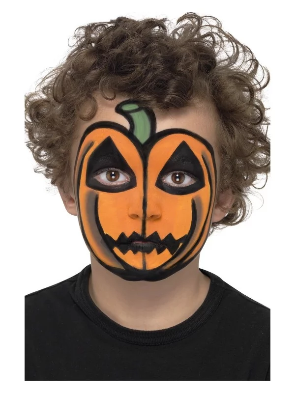Smiffys Kit Maquillage Halloween 8 Couleurs Avec éponge Et Applicateur