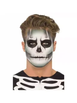 Smiffys Kit Maquillage Squelette Phosphorescent 3 Couleurs