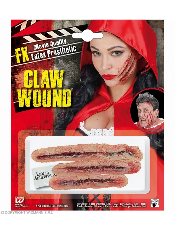 WIDMANN Lot De 3 Prothèses Latex FX - Traces De Griffure – Image 3
