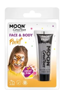 Smiffys Maquillage Moon Créations, Visage Corps, Gris 12ml