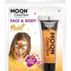 Smiffys Maquillage Moon Créations, Visage Corps Orange, 12ml