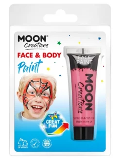 Smiffys Maquillage Moon Créations, Visage Corps, Rose Foncé 12ml