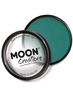 Smiffys Maquillage Pro Visage Bleu Canard - Cosmic Moon