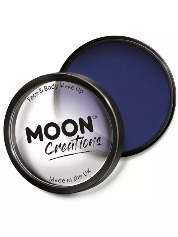 Smiffys Maquillage Pro Visage Bleu Marine - Cosmic Moon