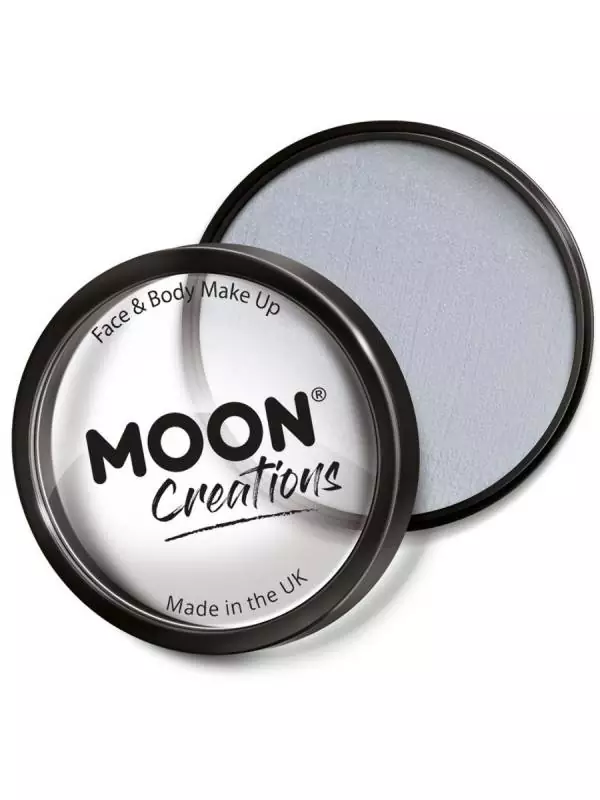 Smiffys Maquillage Pro Visage Gris Clair - Cosmic Moon