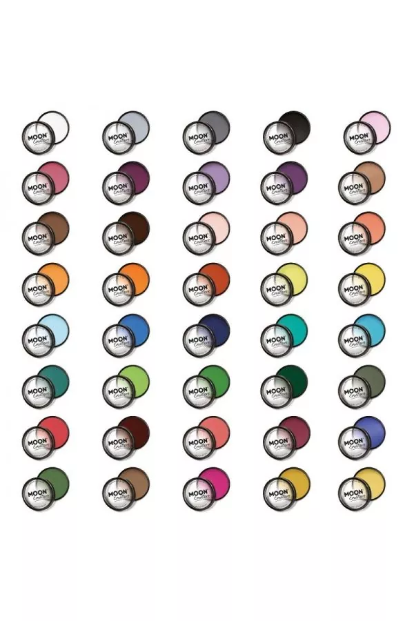 Smiffys Maquillage Pro Visage Marron Clair - Cosmic Moon – Image 3