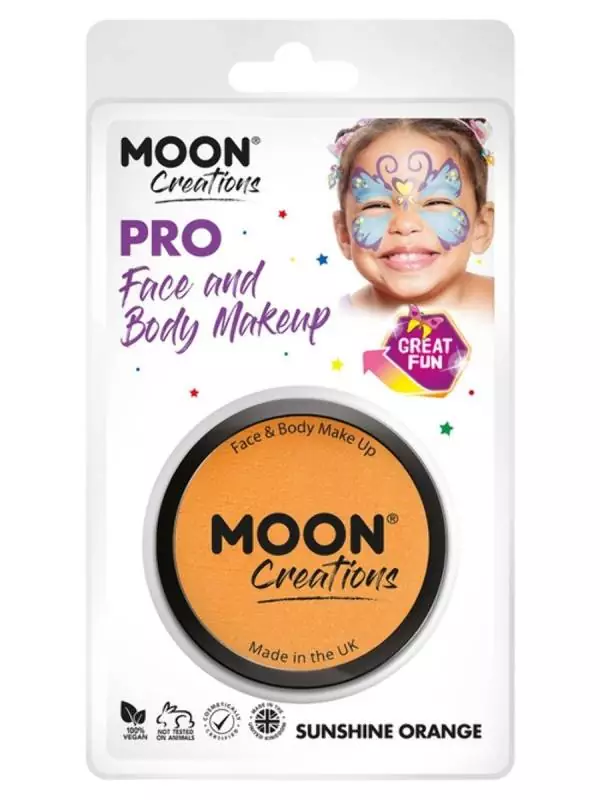 Smiffys Maquillage Pro Visage Orange - Cosmic Moon – Image 2