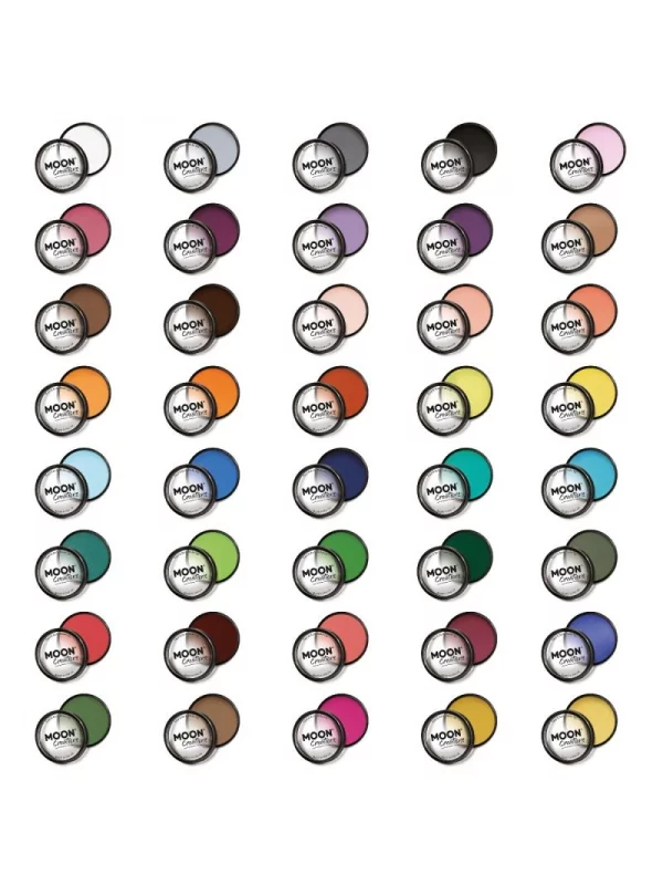 Smiffys Maquillage Pro Visage Rose Clair - Cosmic Moon – Image 3