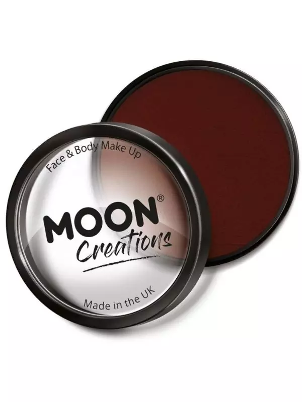 Smiffys Maquillage Pro Visage Rouge Foncé - Cosmic Moon