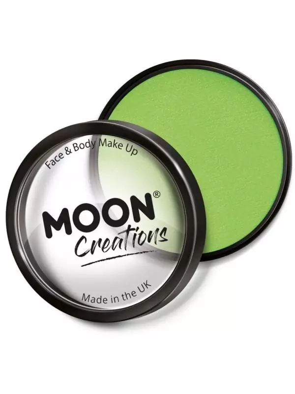 Smiffys Maquillage Pro Visage Vert Clair - Cosmic Moon