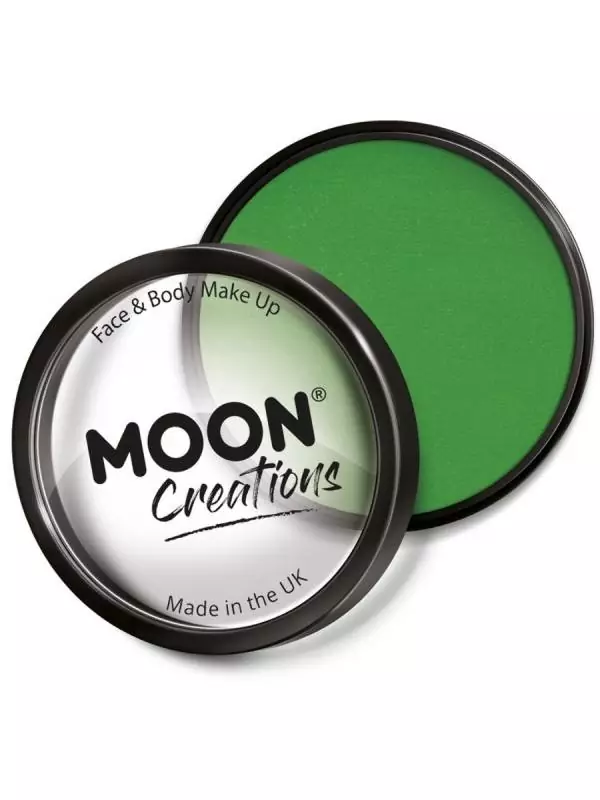 Smiffys Maquillage Pro Visage Vert - Cosmic Moon