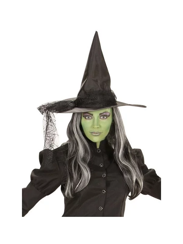 WIDMANN Maquillage Sorcière Visage Et Corps (4 Crayons, 2 Fards, 1 Applicateur) – Image 3