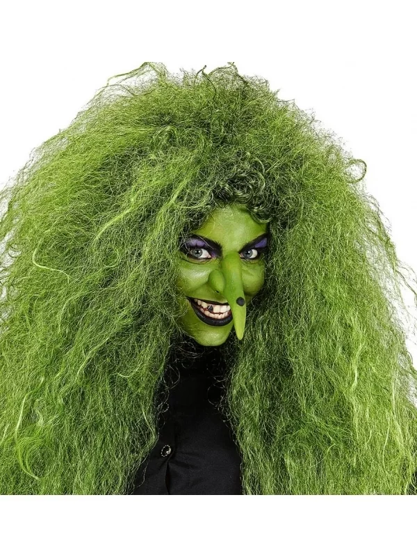 WIDMANN Maquillage Sorcière Visage Et Corps (4 Crayons, 2 Fards, 1 Applicateur) – Image 4