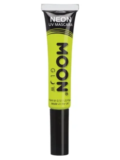 Smiffys Mascara UV Néon Jaune Intense - Moon Créations