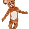 ESPA - Funny Fashion Mascotte De Souris Marron Adulte Avec Accessoires