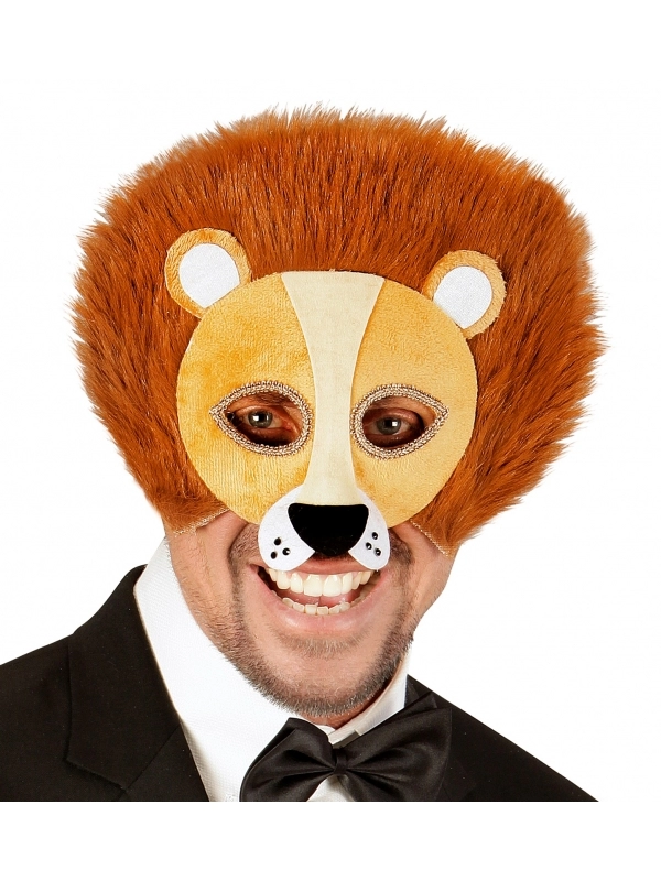 WIDMANN Masque De Lion Peluche Pour Adulte – Image 2